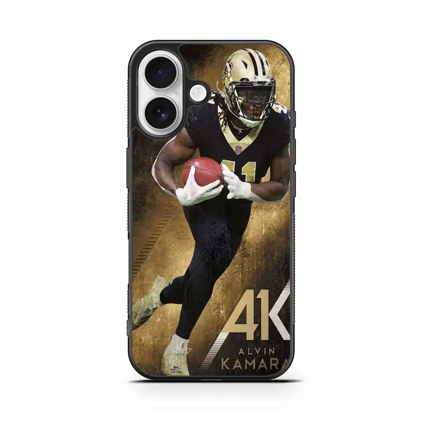 Alvin Kamara Akcolorretro New Orleans iPhone 16 Case