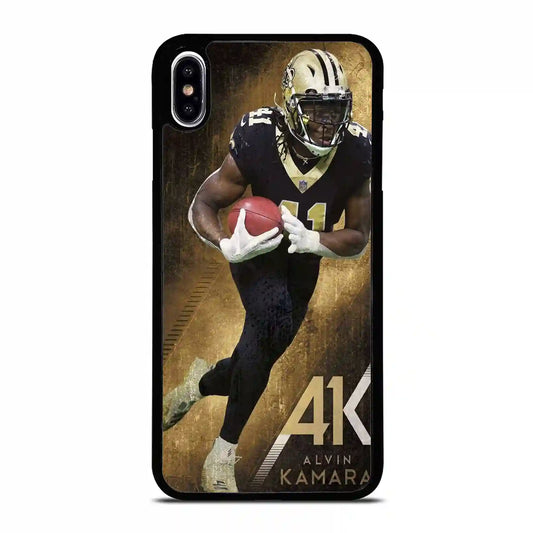 Alvin Kamara Akcolorretro New Orleans iPhone XS Max Case