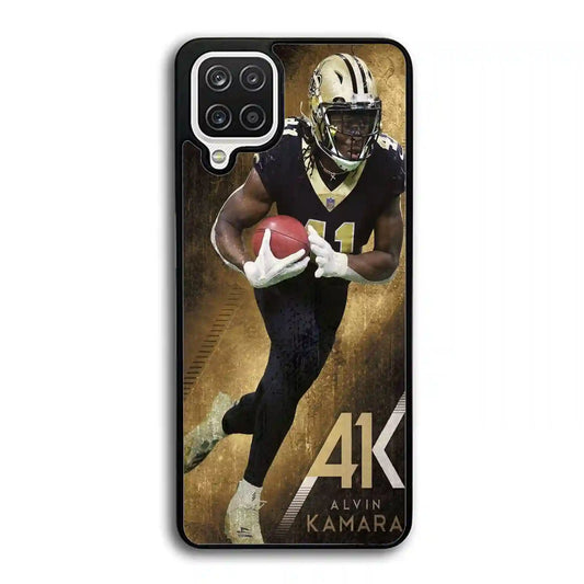 Alvin Kamara Akcolorretro New Orleans Samsung Galaxy A12 Case