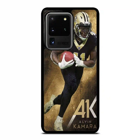 Alvin Kamara Akcolorretro New Orleans Samsung Galaxy S20 Ultra Case