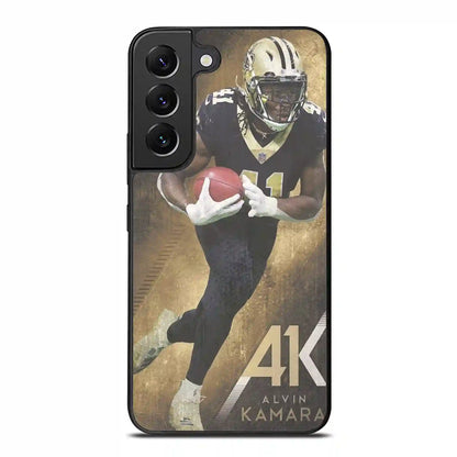 Alvin Kamara Akcolorretro New Orleans Samsung Galaxy S22 Plus Case