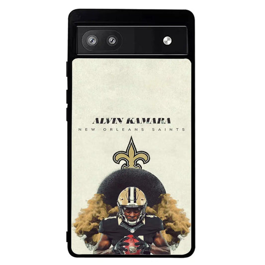 Alvin Kamara Akcolorretro Nfl Football Google Pixel 6 Pro Case