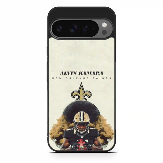 Alvin Kamara Akcolorretro Nfl Football Google Pixel 9 Pro XL Case