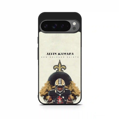 Alvin Kamara Akcolorretro Nfl Football Google Pixel 9 Case