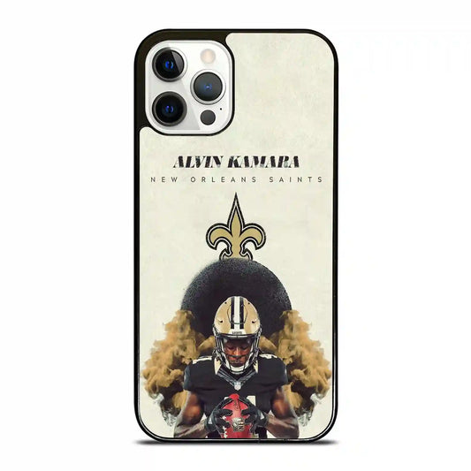 Alvin Kamara Akcolorretro Nfl Football iPhone 12 Pro Case