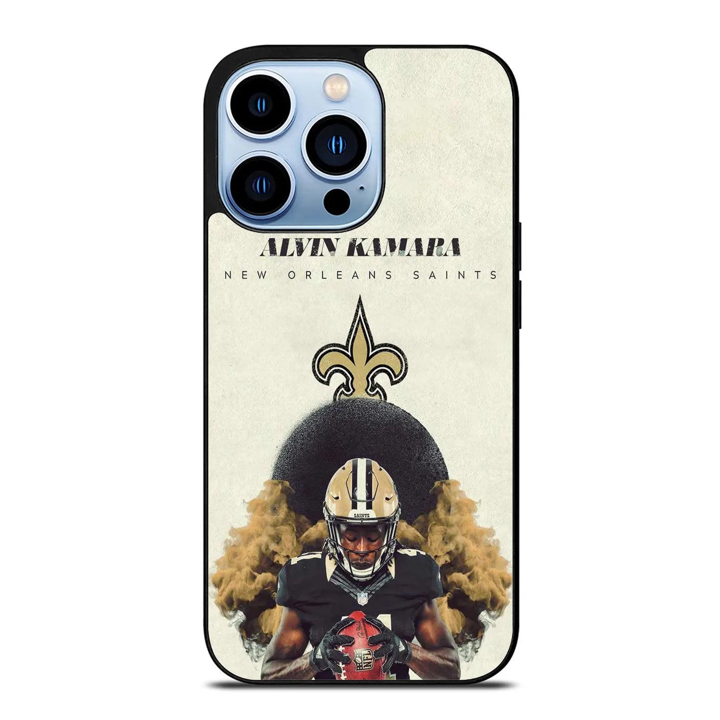 Alvin Kamara Akcolorretro Nfl Football iPhone 13 Pro Max Case