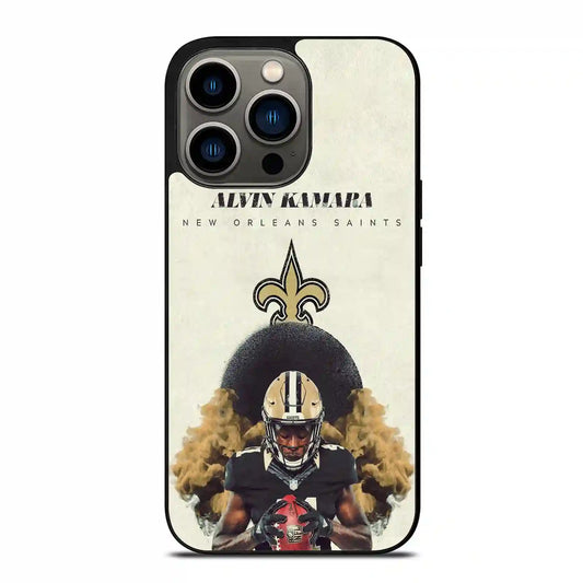 Alvin Kamara Akcolorretro Nfl Football iPhone 13 Pro Case