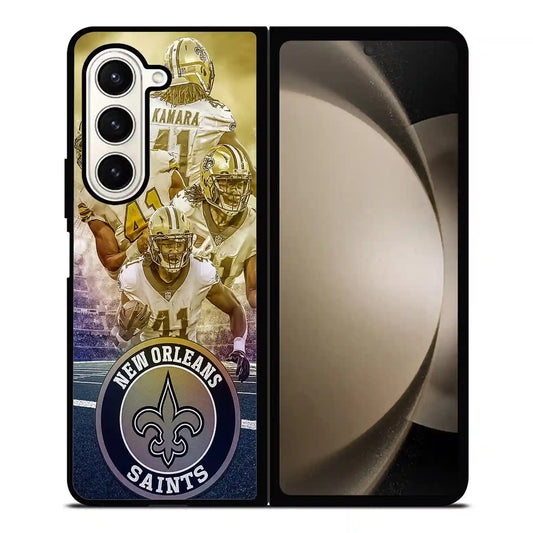 Alvin Kamara Akcolorretro Samsung Z5 Fold Case