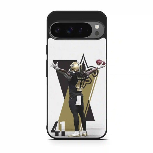 Alvin Kamara Football America New Orleans Google Pixel 9 Pro Case