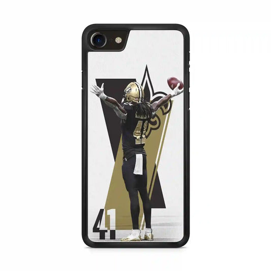 Alvin Kamara Football America New Orleans iPhone SE 2020 Case