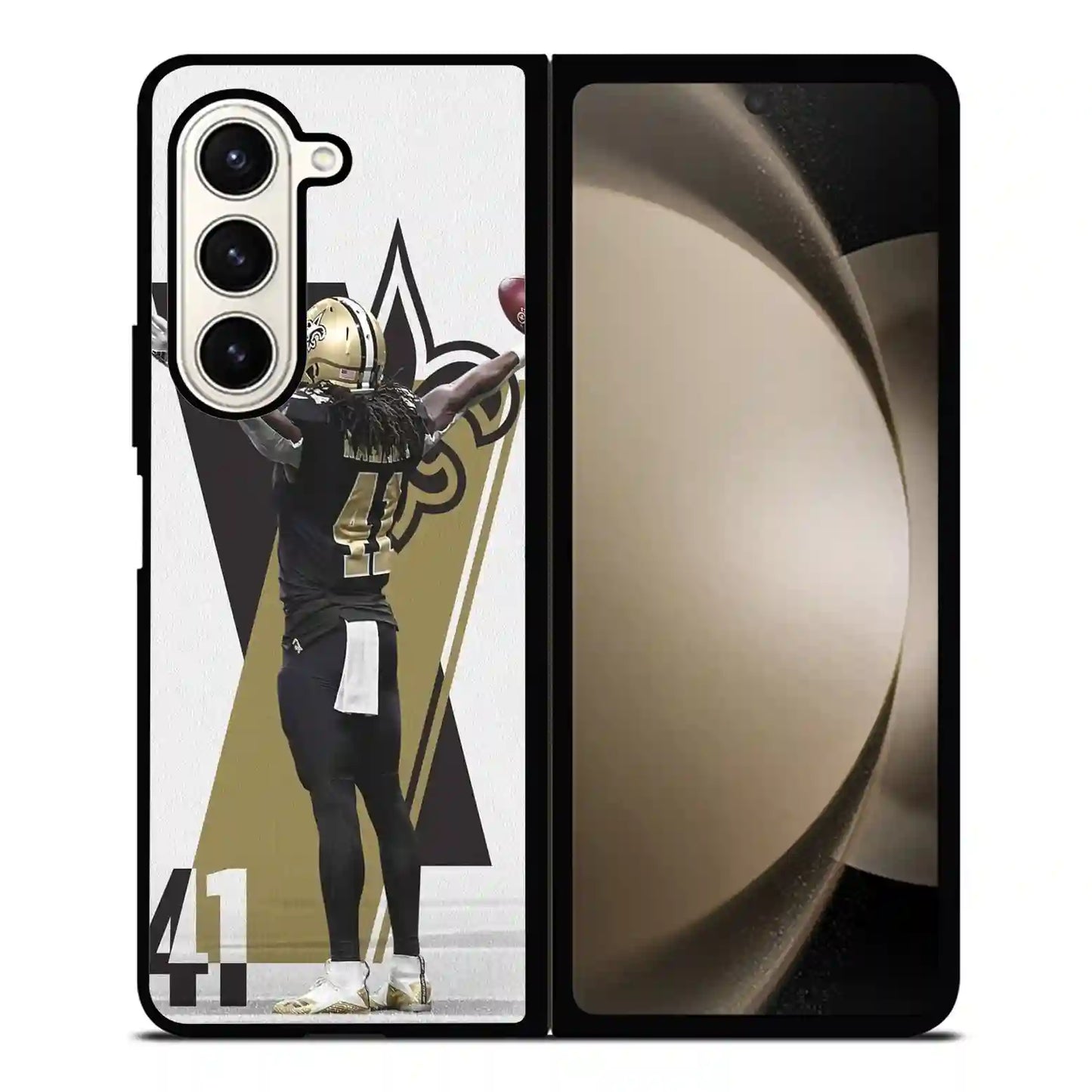 Alvin Kamara Football America New Orleans Samsung Z6 Fold Case