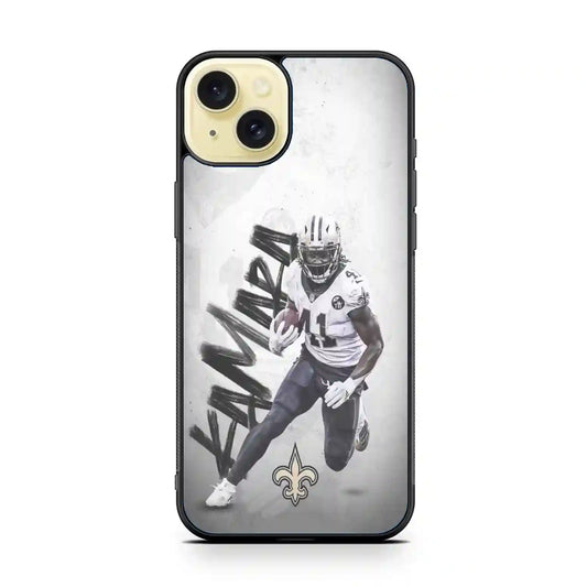 Alvin Kamara New Orleans Football Nfl iPhone 15 Plus Case