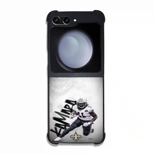 Alvin Kamara New Orleans Nfl Samsung Z6 Flip Case