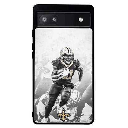 Alvin Kamara New Orleans Running Google Pixel 6 Pro Case