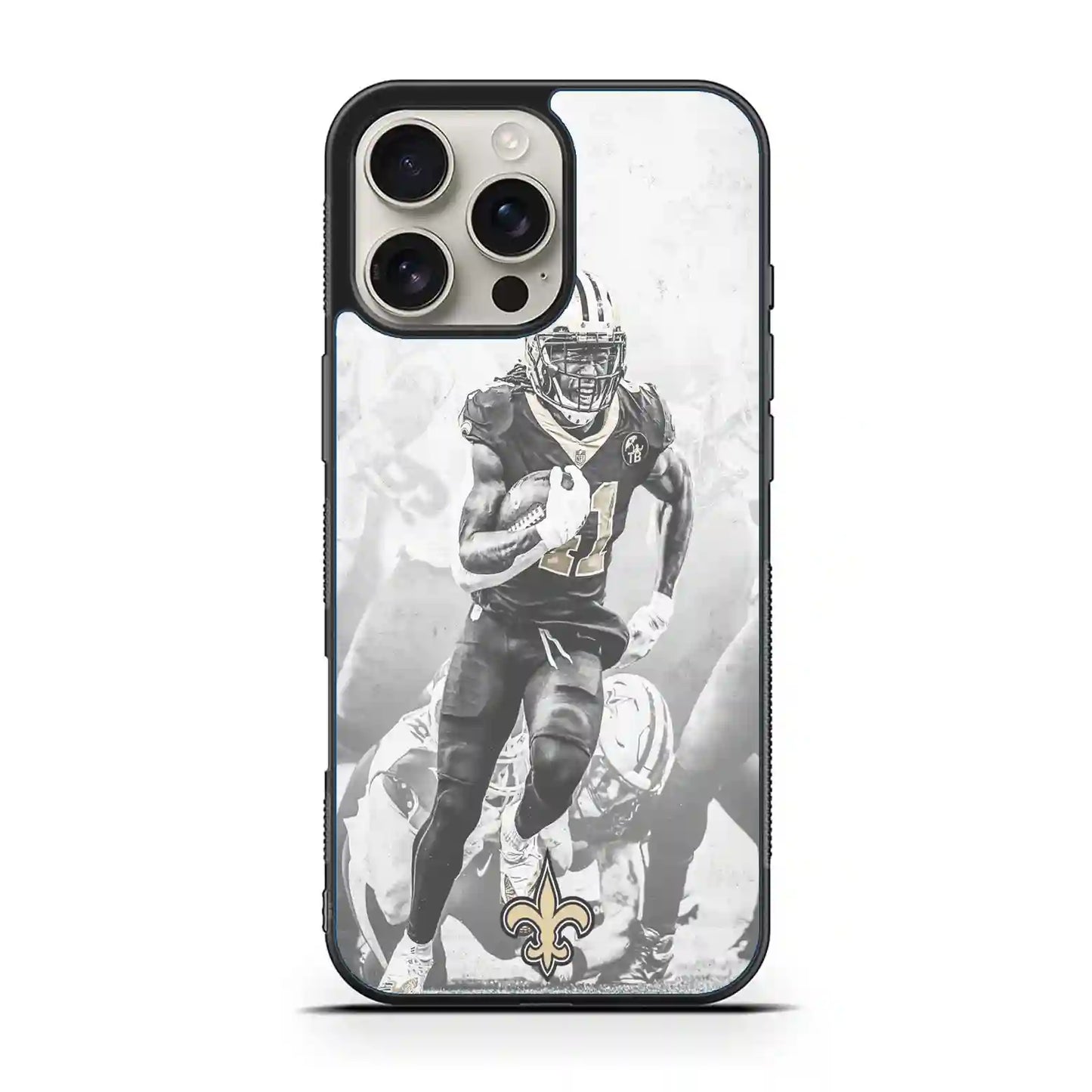 Alvin Kamara New Orleans Running iPhone 16 Pro Case