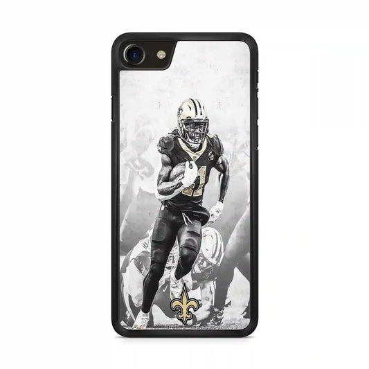 Alvin Kamara New Orleans Running iPhone SE 2020 Case