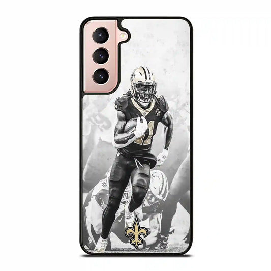 Alvin Kamara New Orleans Running Samsung Galaxy S21 Case