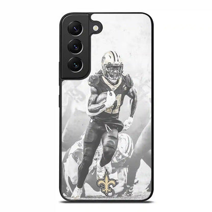 Alvin Kamara New Orleans Running Samsung Galaxy S22 FE Case