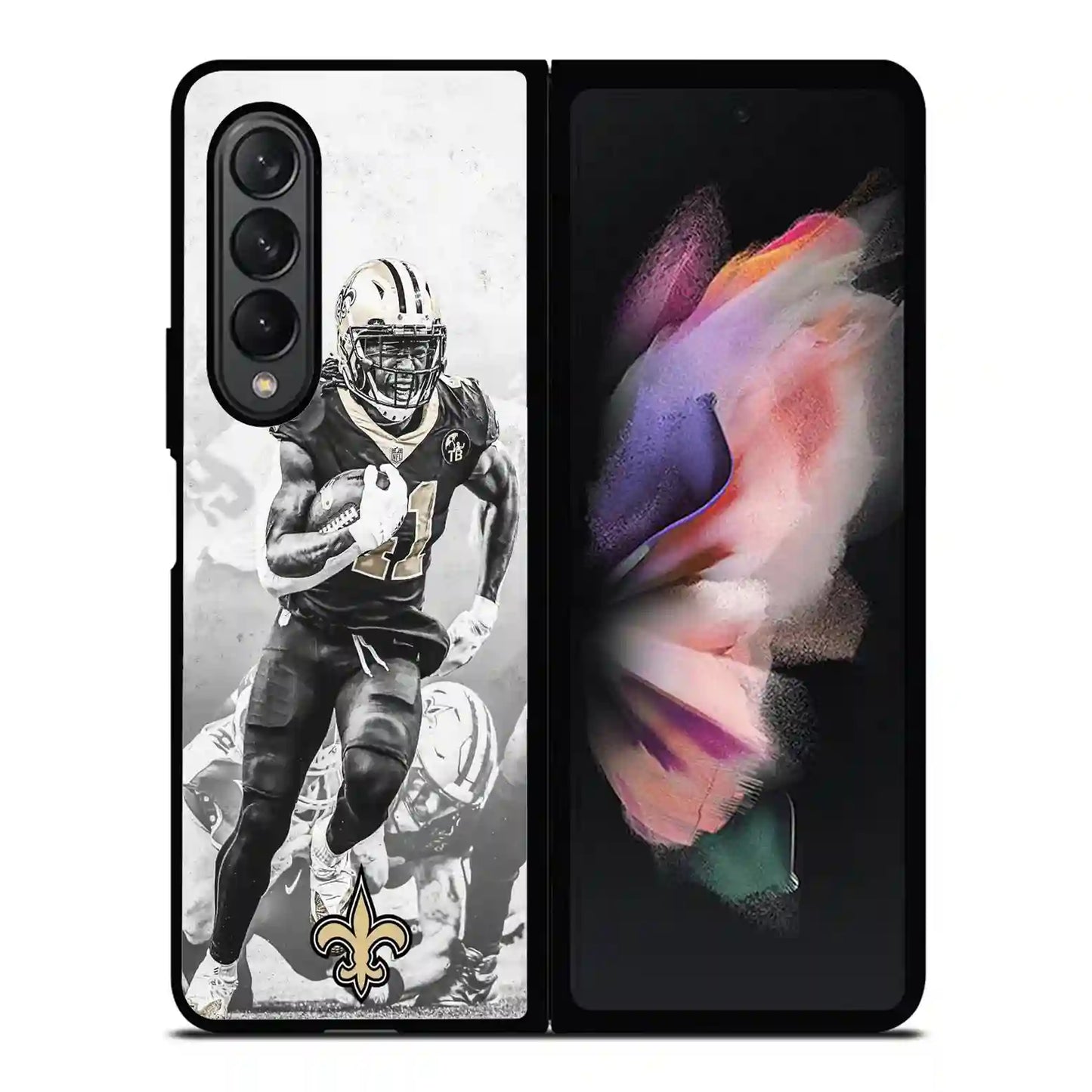 Alvin Kamara New Orleans Running Samsung Z3 Fold Case