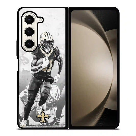 Alvin Kamara New Orleans Running Samsung Z6 Fold Case