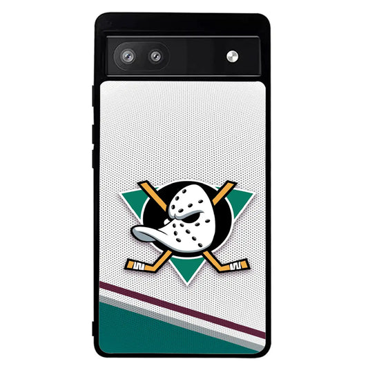 Anaheim Ducks Colorful Google Pixel 6 Pro Case