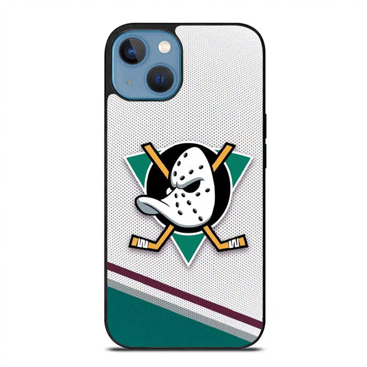 Anaheim Ducks Colorful iPhone 14 Case