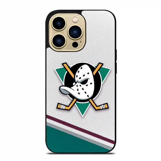 Anaheim Ducks Colorful iPhone 14 Pro Max Case