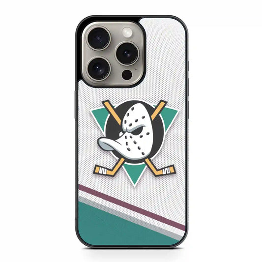 Anaheim Ducks Colorful iPhone 15 Pro Max Case