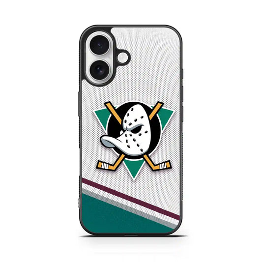 Anaheim Ducks Colorful iPhone 16 Case