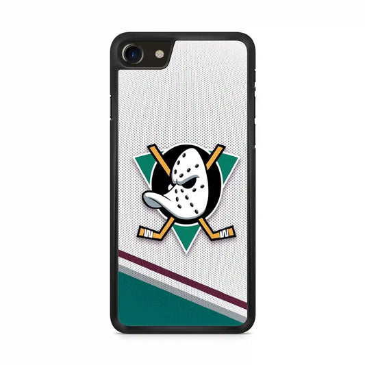 Anaheim Ducks Colorful iPhone SE 2020 Case