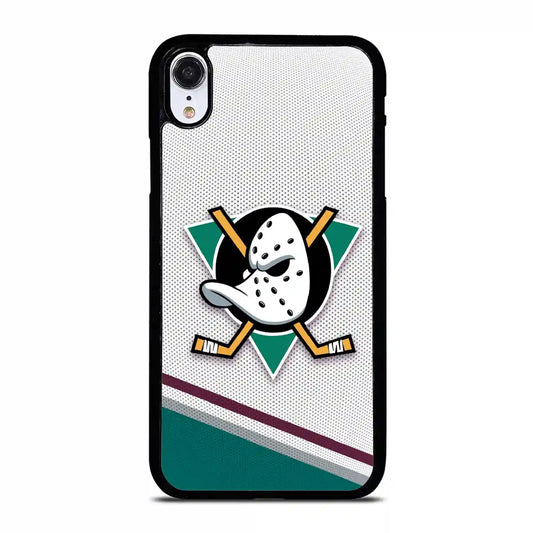 Anaheim Ducks Colorful iPhone XR Case