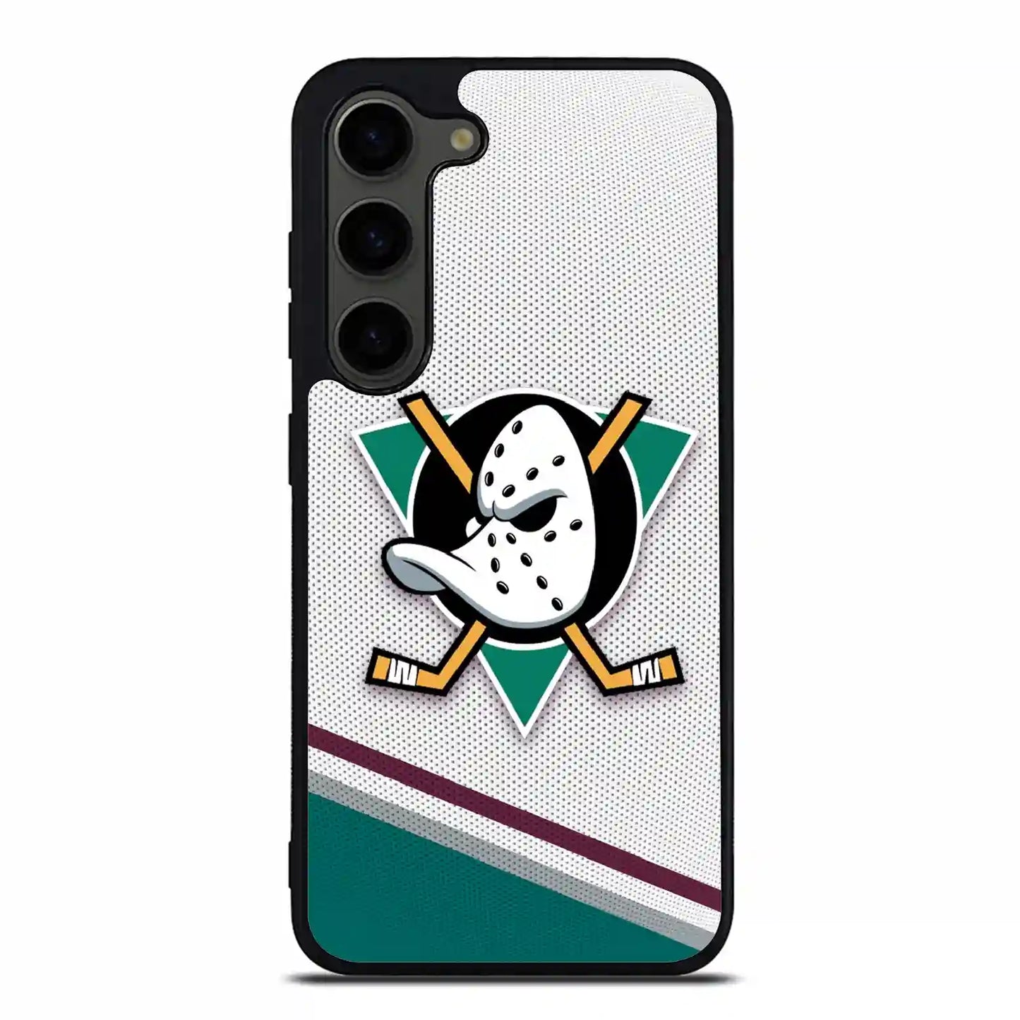 Anaheim Ducks Colorful Samsung Galaxy S23 Case