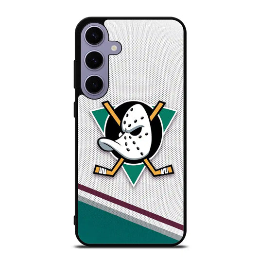 Anaheim Ducks Colorful Samsung Galaxy S24 Plus Case