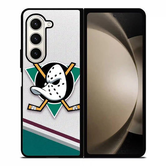 Anaheim Ducks Colorful Samsung Z6 Fold Case