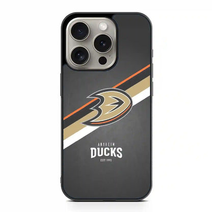 Anaheim Ducks Retro iPhone 15 Pro Max Case