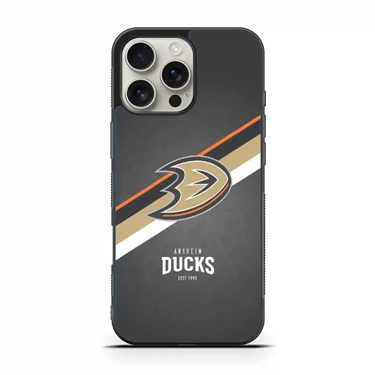 Anaheim Ducks Retro iPhone 16 Pro Case