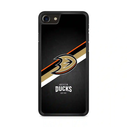 Anaheim Ducks Retro iPhone SE 2020 Case