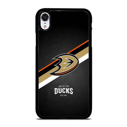 Anaheim Ducks Retro iPhone XR Case