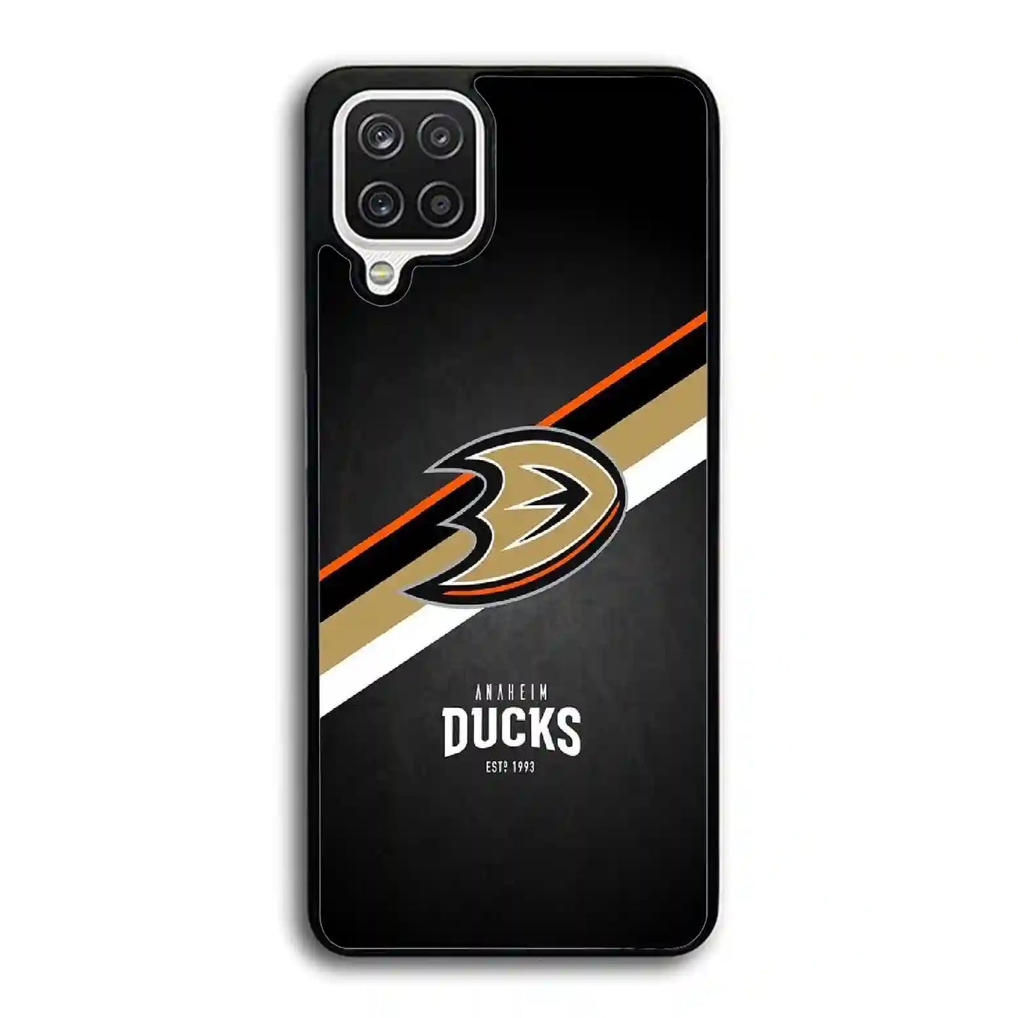 Anaheim Ducks Retro Samsung Galaxy A12 Case