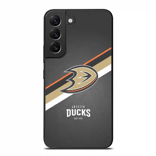 Anaheim Ducks Retro Samsung Galaxy S22 Case