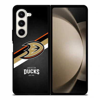 Anaheim Ducks Retro Samsung Z6 Fold Case