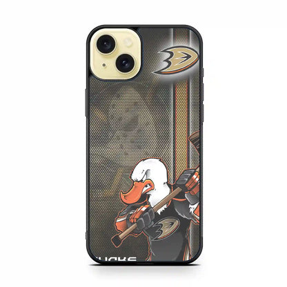 Anaheim Ducks Vintage iPhone 15 Plus Case