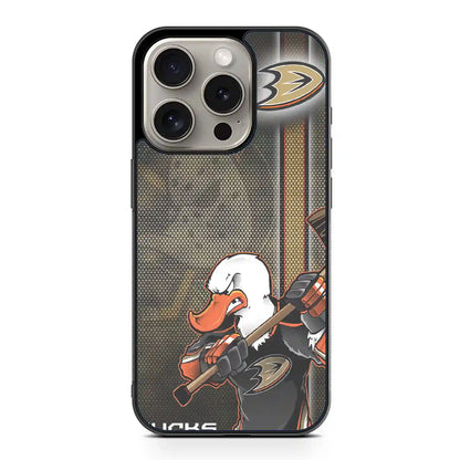 Anaheim Ducks Vintage iPhone 15 Pro Max Case