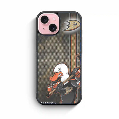 Anaheim Ducks Vintage iPhone 15 Case