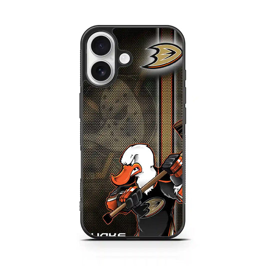 Anaheim Ducks Vintage iPhone 16 Case