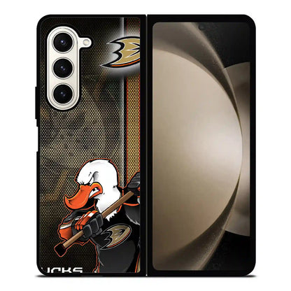 Anaheim Ducks Vintage Samsung Z6 Fold Case