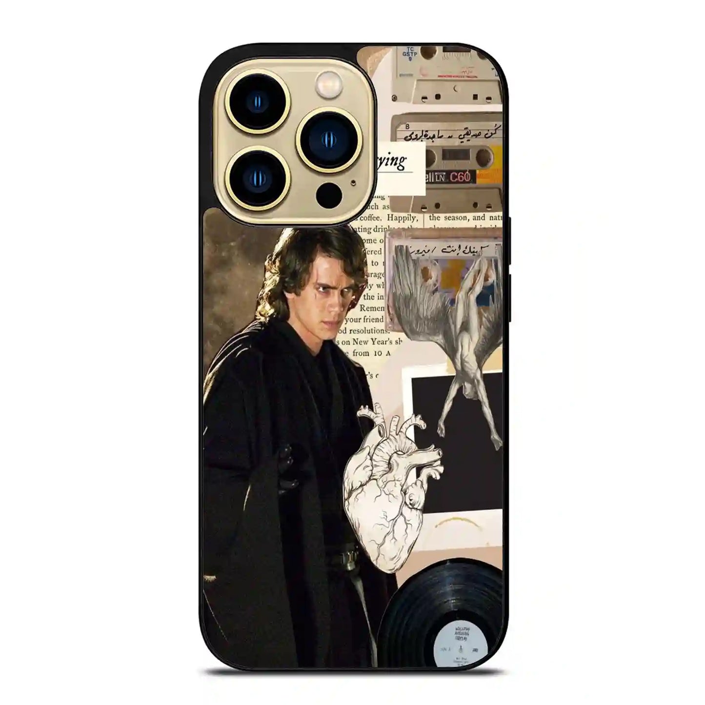 Anakin Skywalker Colorful iPhone 14 Pro Max Case