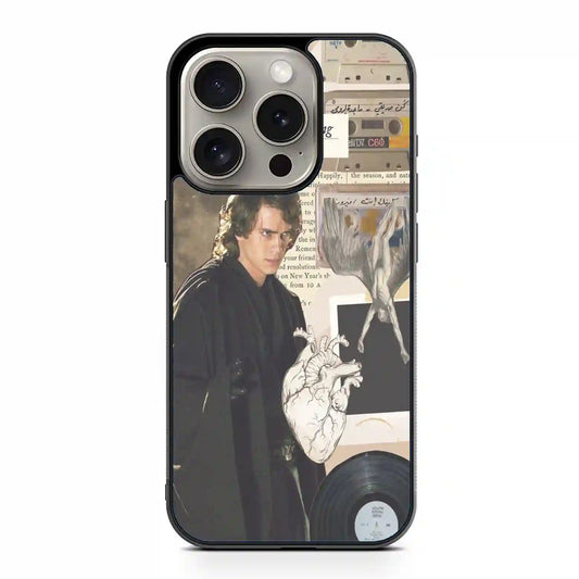 Anakin Skywalker Colorful iPhone 15 Pro Max Case