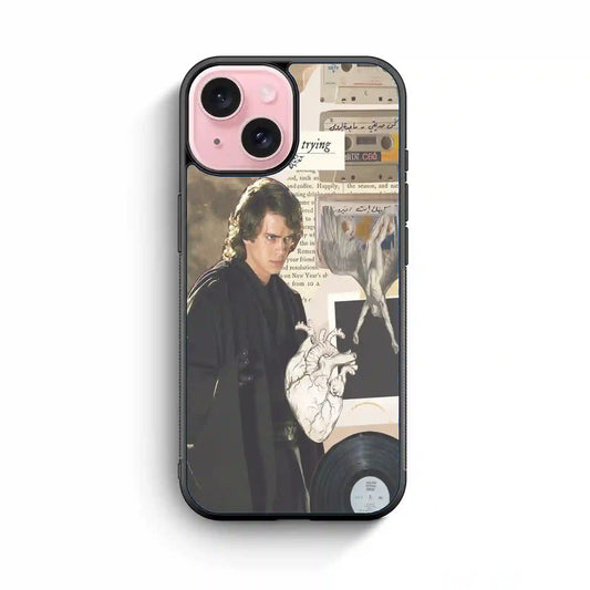 Anakin Skywalker Colorful iPhone 15 Case