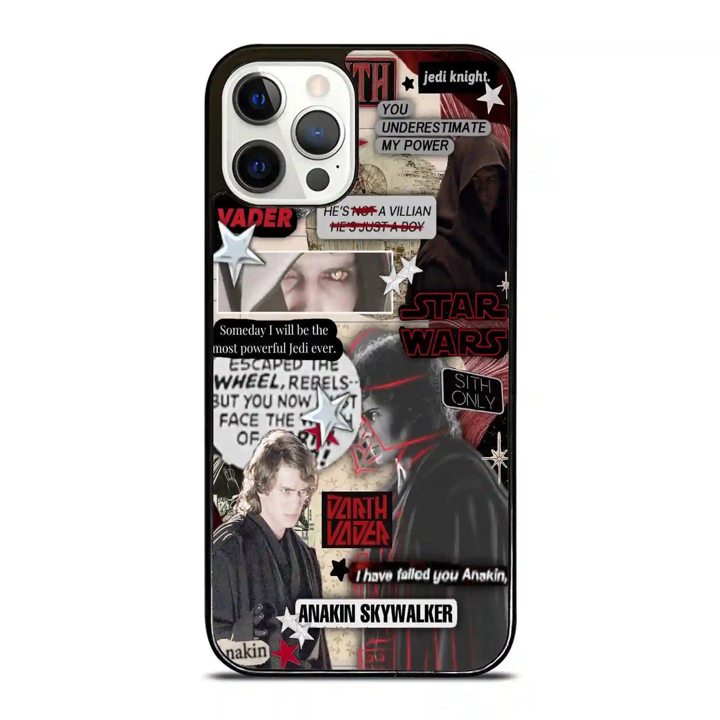 Anakin Skywalker Looking iPhone 12 Pro Case